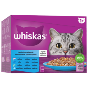 WHISKAS POISSON EN GELÉE 24X85G
