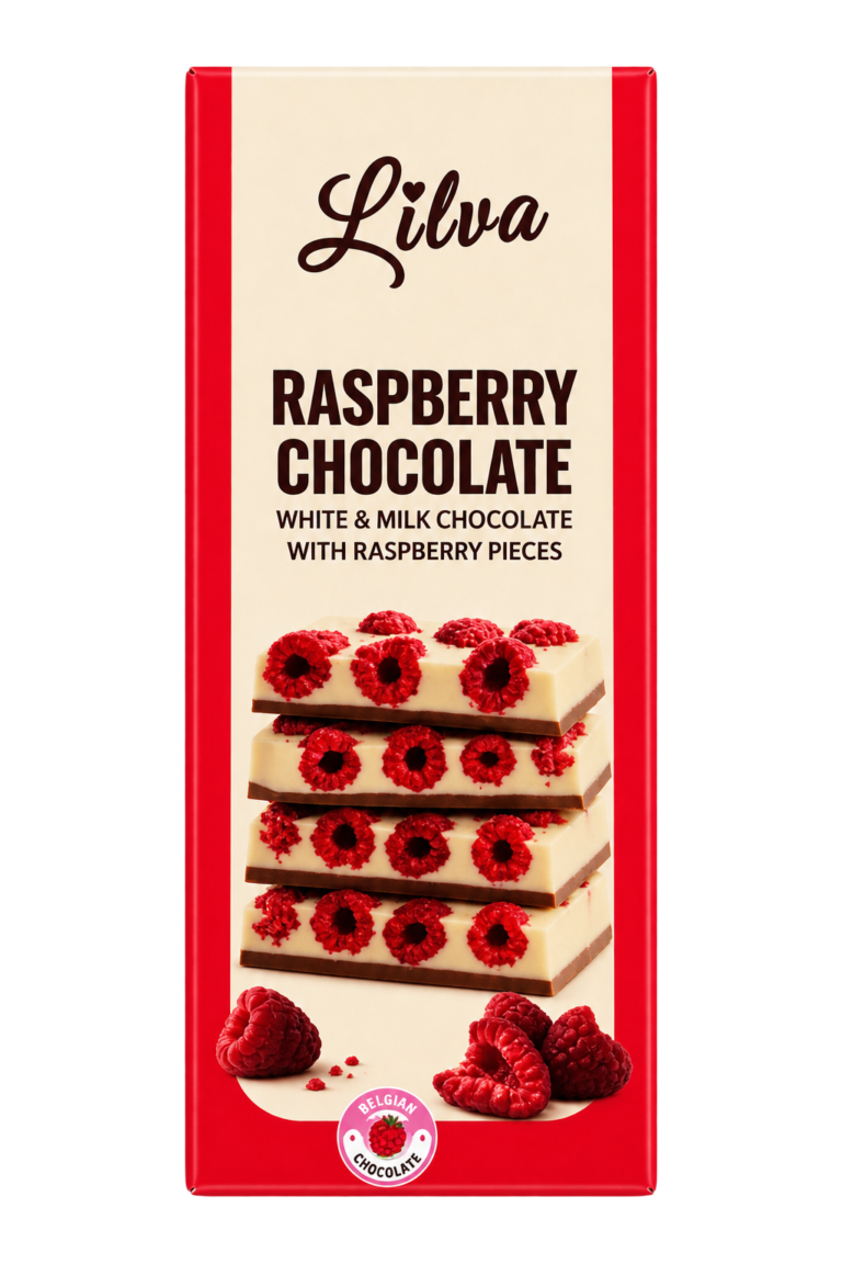 LILVA RASPBERRY CHOCOLATE 70G