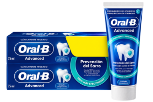 ORAL-B PASTA DE DENTES ADVANCED SARRO 2X75ML