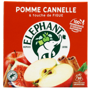 ELEPHANT INFUSION POMME CANNELLE FIGUE 36G