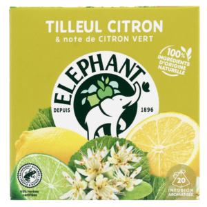 ELEPHANT INFUSION TILLEUL CITRON 36G