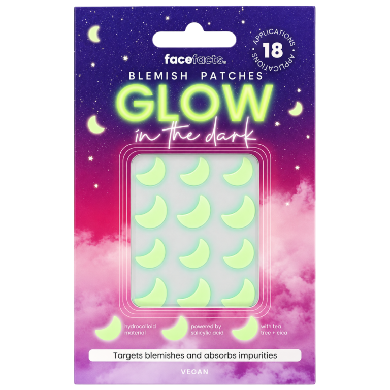 FACE FACTS PANSEMENTS ANTI-ACNÉ GLOW DARK 18U