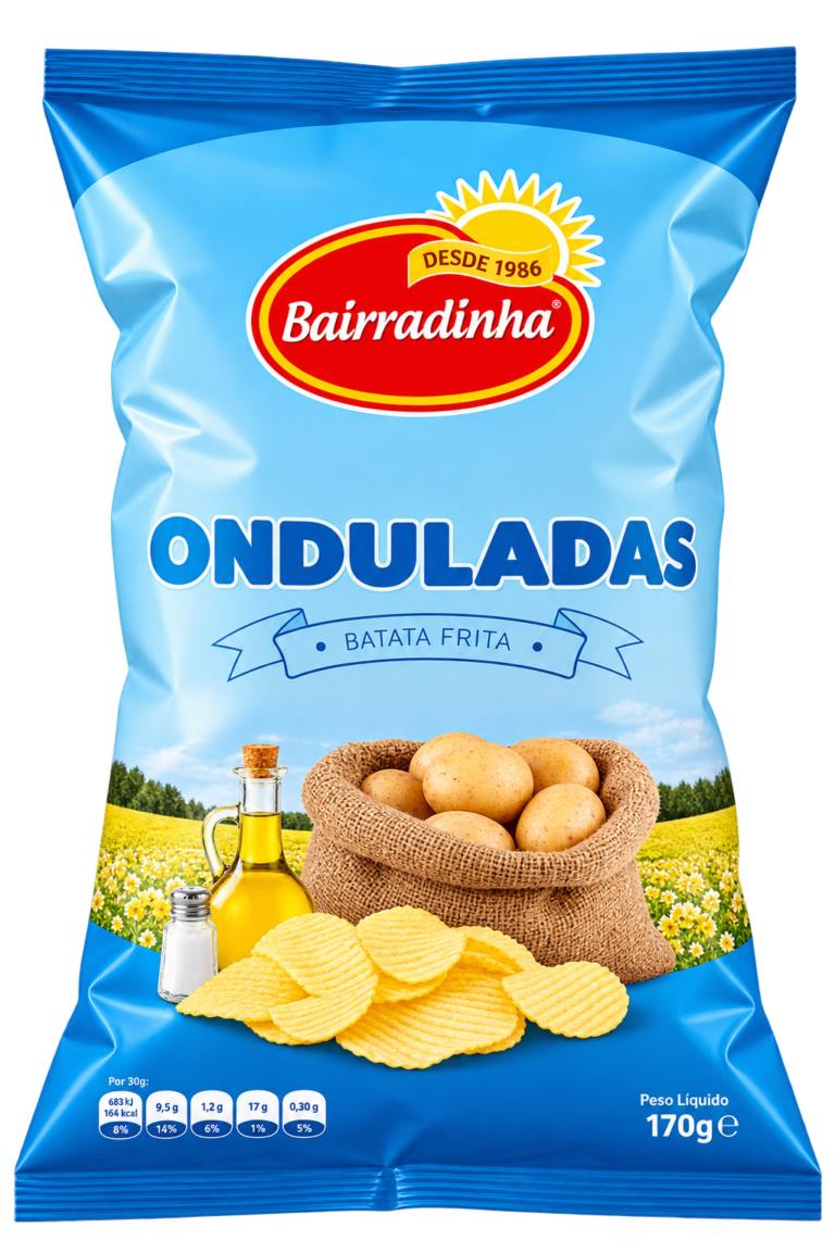 BAIRRADINHA BATATA FRITA ONDULADA 180G