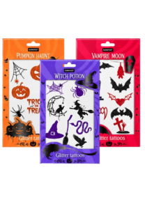 SENCE TATUAGENS HALLOWEEN GLITTER