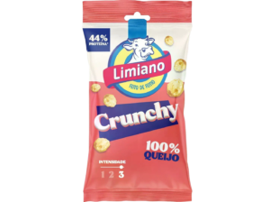 LIMIANO SNACK QUEIJO CRUNCHY INTENSIDADE 3 20G
