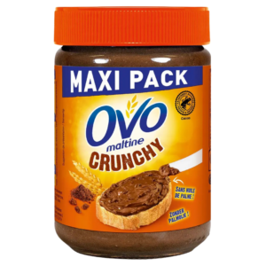 OVOMALTINE PÂTE À TARTINER CRUNCHY 660G