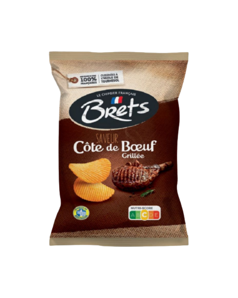 BRETS CHIPS 125G COTE DE BOEUF