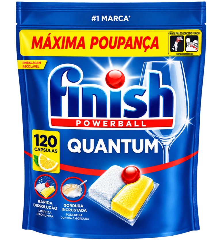 FINISH MÁQUINA QUANTUM LIMÃO 120 UN