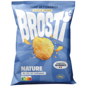 BROSTI CHIPS NATURE 125G