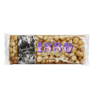 1880 TURRON CRUNCHY DE MACADAMIA 230G
