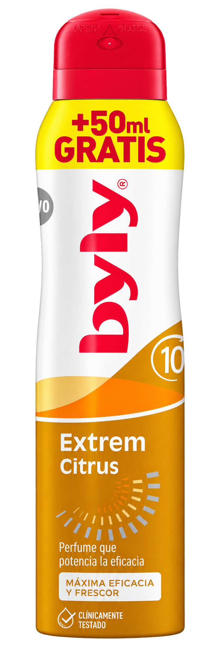 BYLY DESODORIZANTE SPRAY EXTREM CITRUS 200+50ML