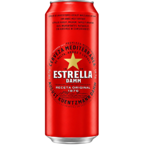 ESTRELLA DAMM CERVEZA LATA 50 CL