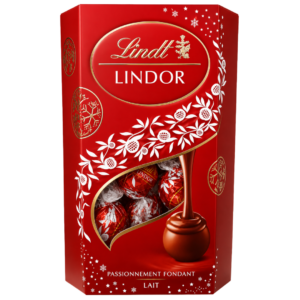 LINDT CORNET LINDOR CHOCOLAT LAIT 200G