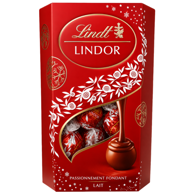 LINDT CORNET LINDOR CHOCOLAT LAIT 200G
