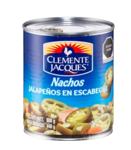 CLEMENTE JACKES JALAPEÑOS EM RODELAS NAC